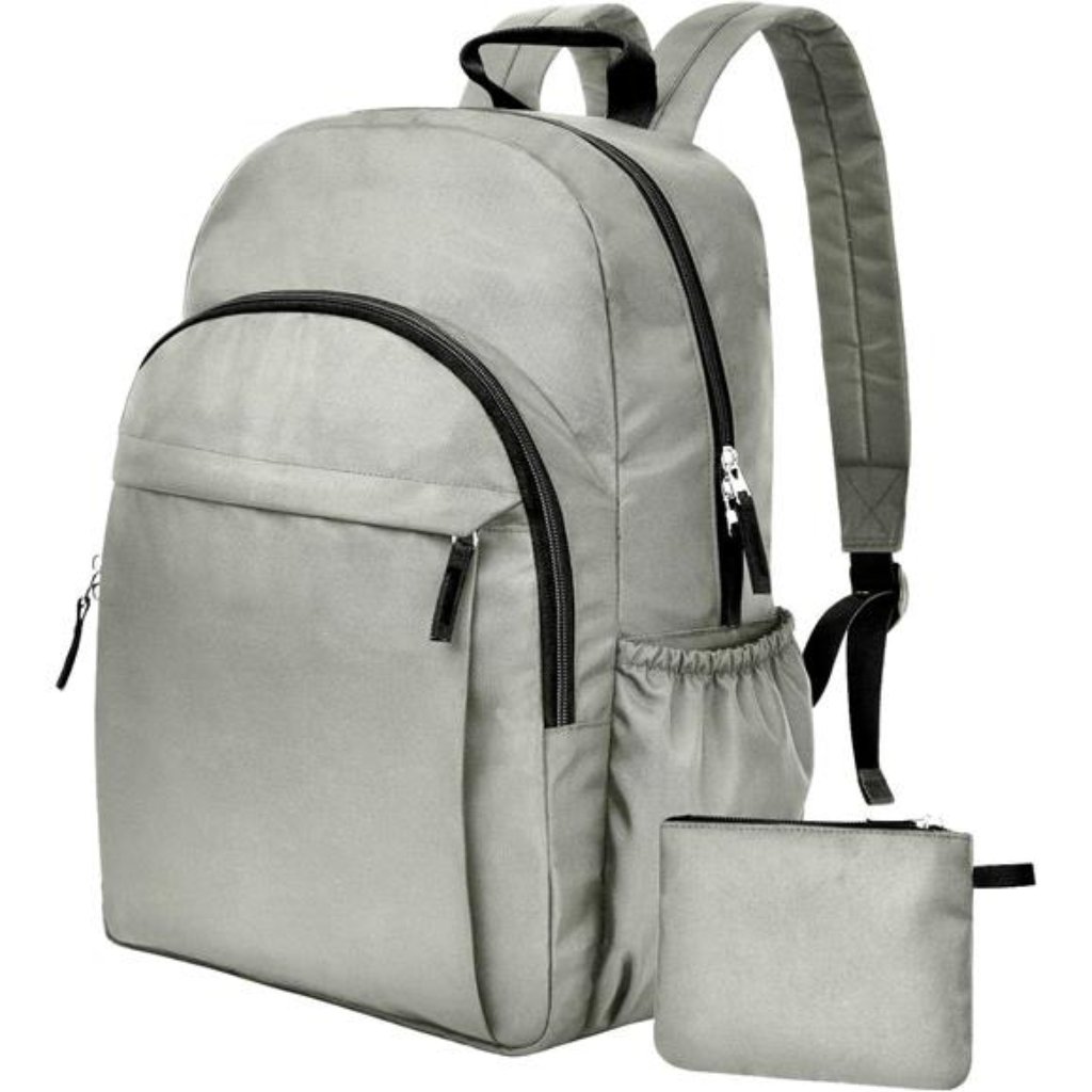 Grey Backpack 156 Inch Laptop Backpacks College Bookbag